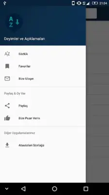 Deyimler ve Açıklamaları Sözlü android App screenshot 0