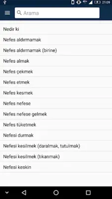 Deyimler ve Açıklamaları Sözlü android App screenshot 6